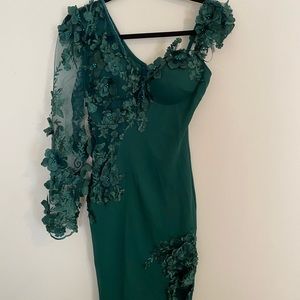 New with tags emerald green dress